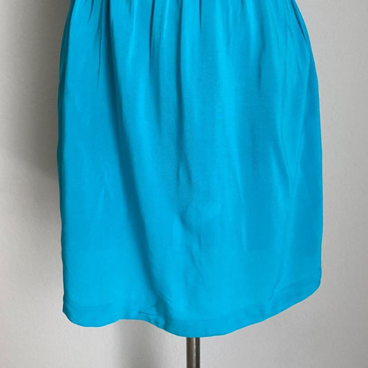 Mossimo sz S blue boho summer mini dress NWT
