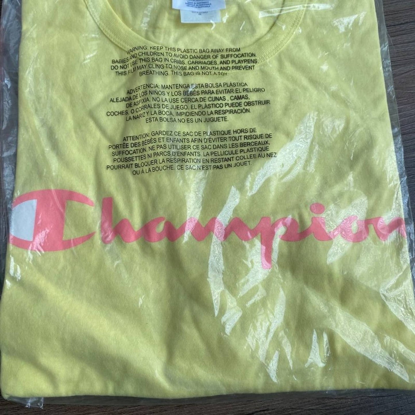 Champion sz 2XL Script 22 Short Sleeve T-Shirt NWT
