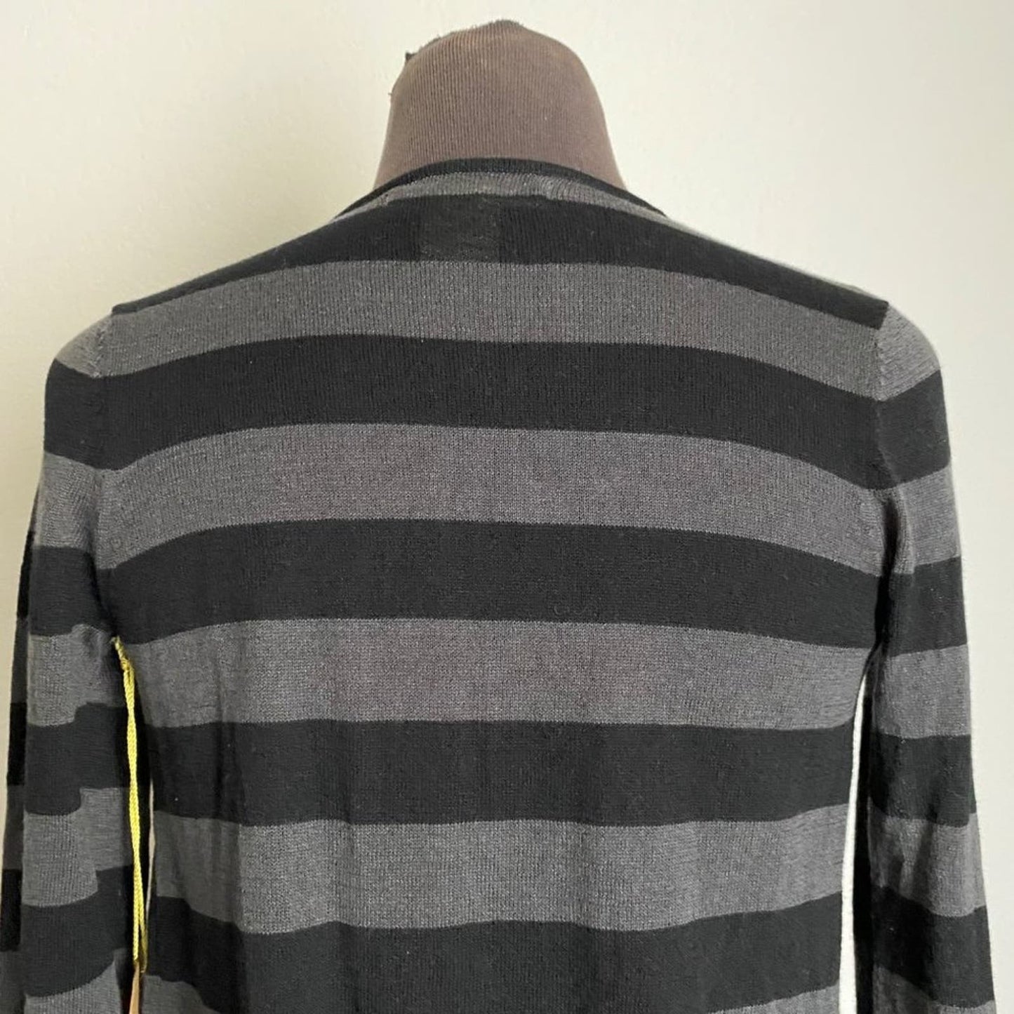 Billabong sz S cotton stripe open knit cardigan NWT