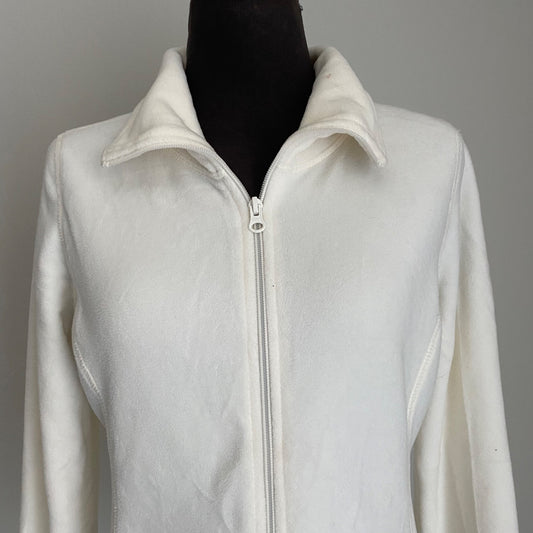 Old Navy sz S Long sleeve zip down front pocket in front fleece jacket