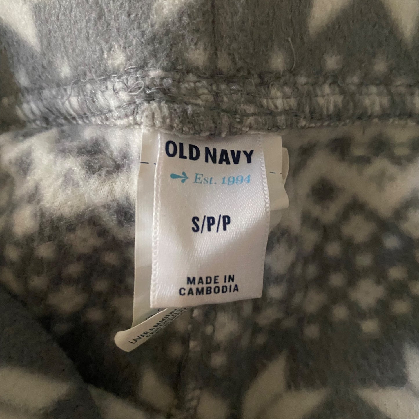 Old Navy sz S Long fleece sleep pants