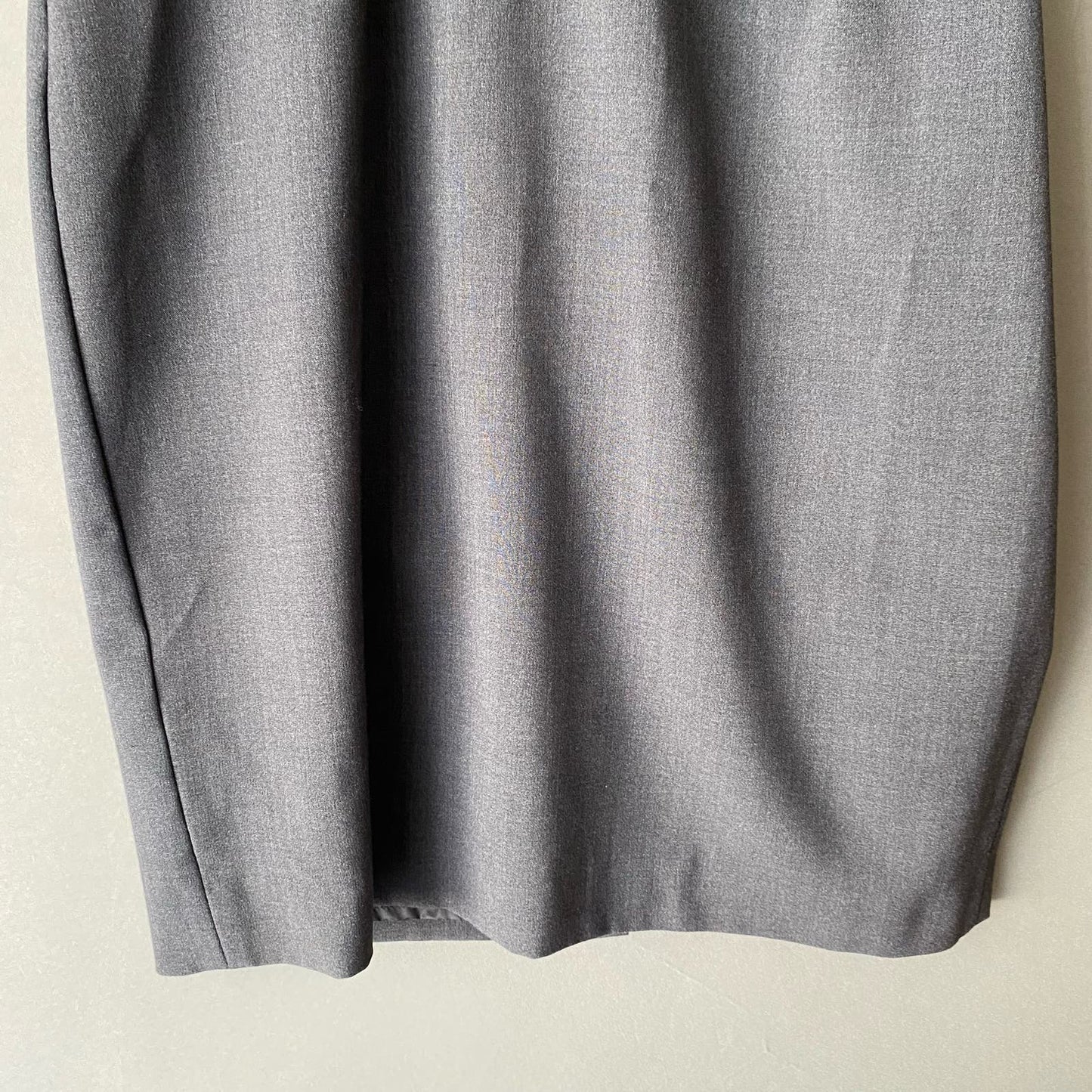 Calvin Klein sz 4 grey built in buckle office sheath dress NWOT