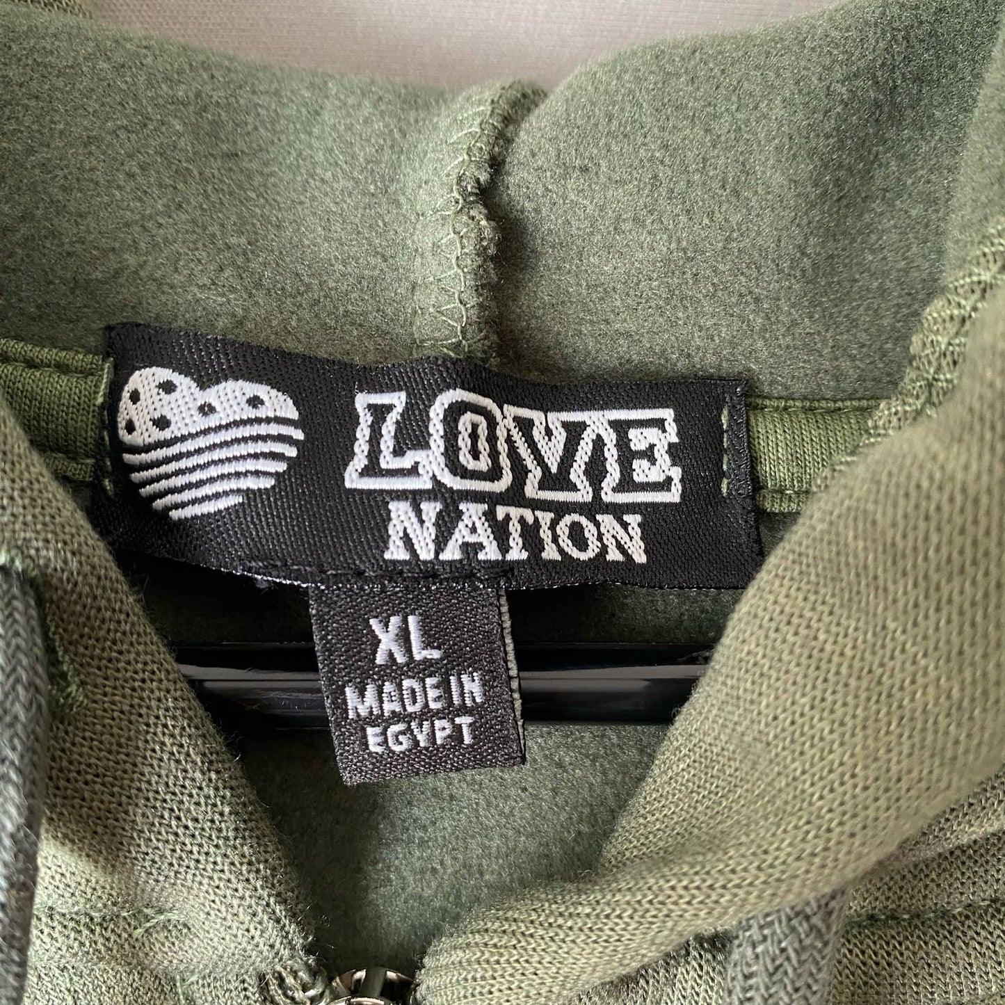 Love Nation sz XL youth kids  set green jumper hoodie jacket joggers NWT