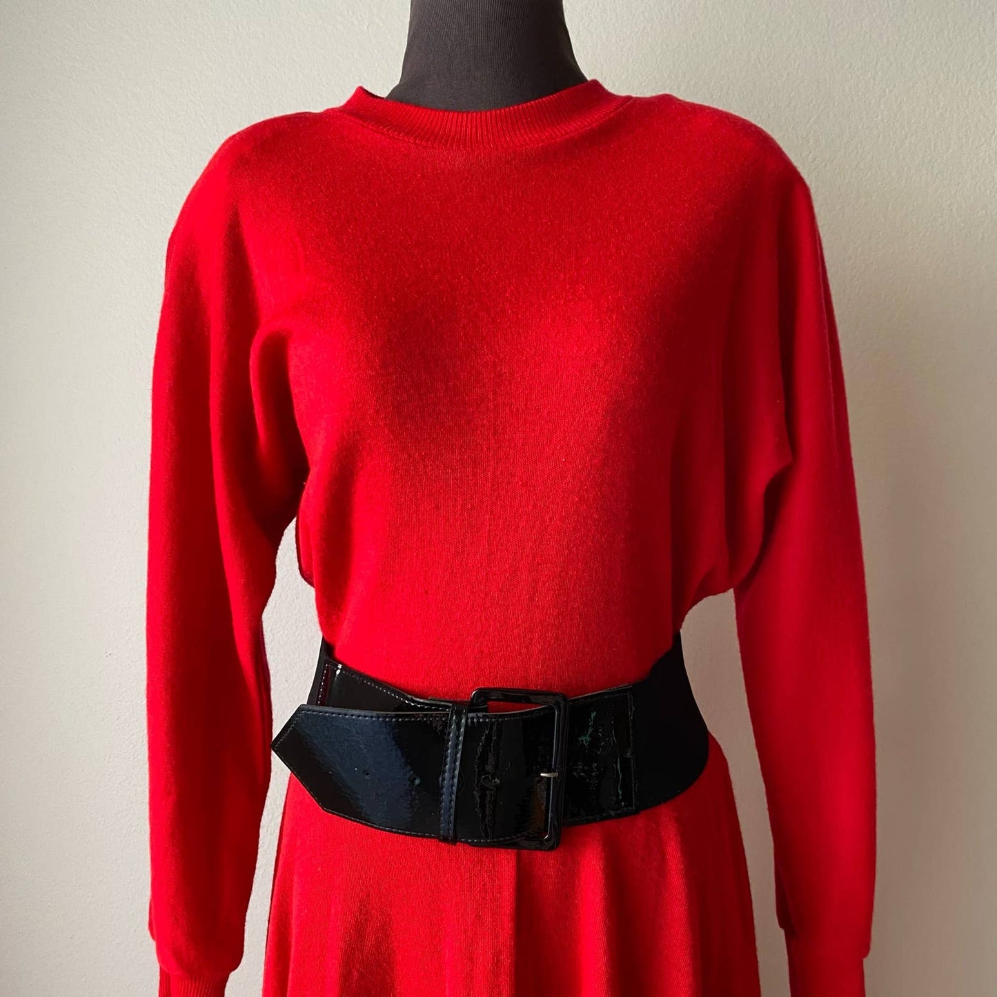 Benson & Smith sz 3XL  Vintage 80s wool sweater dress