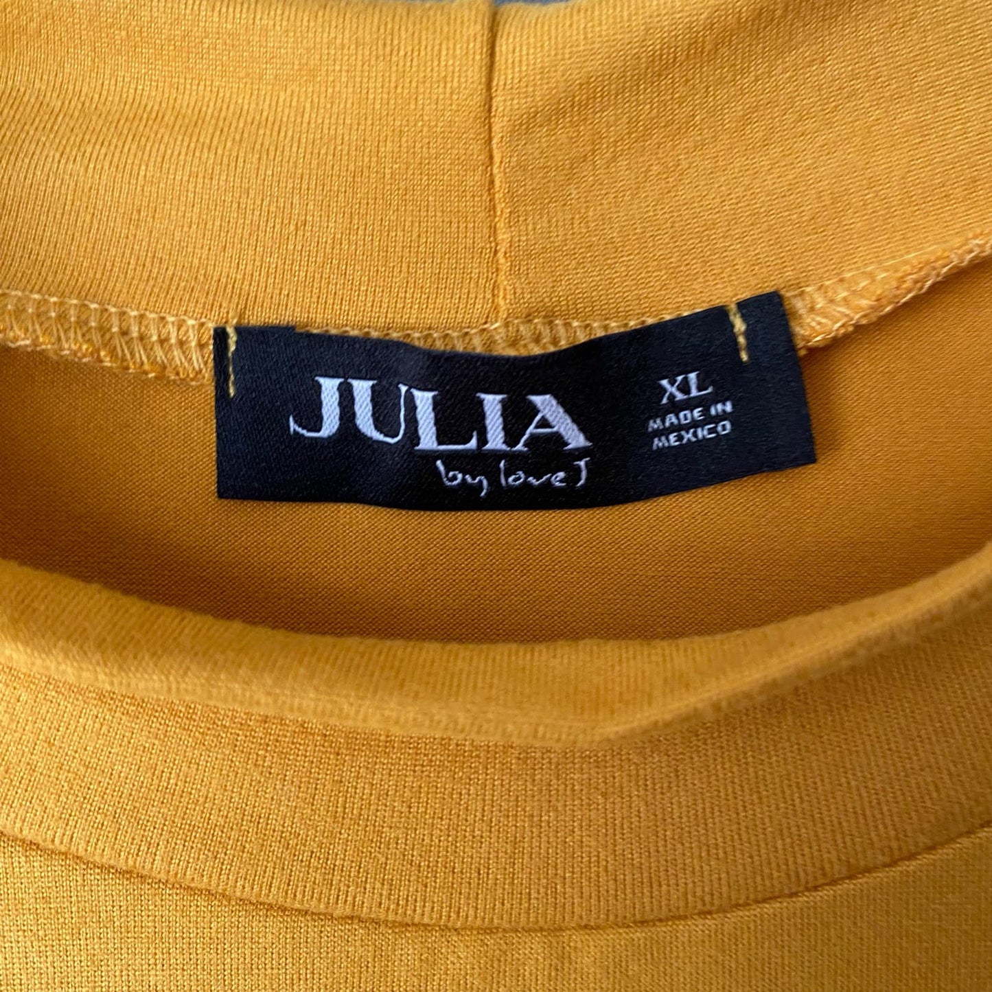 Julia by Love J sz (S, M, L, XL,) gold crop top NWT