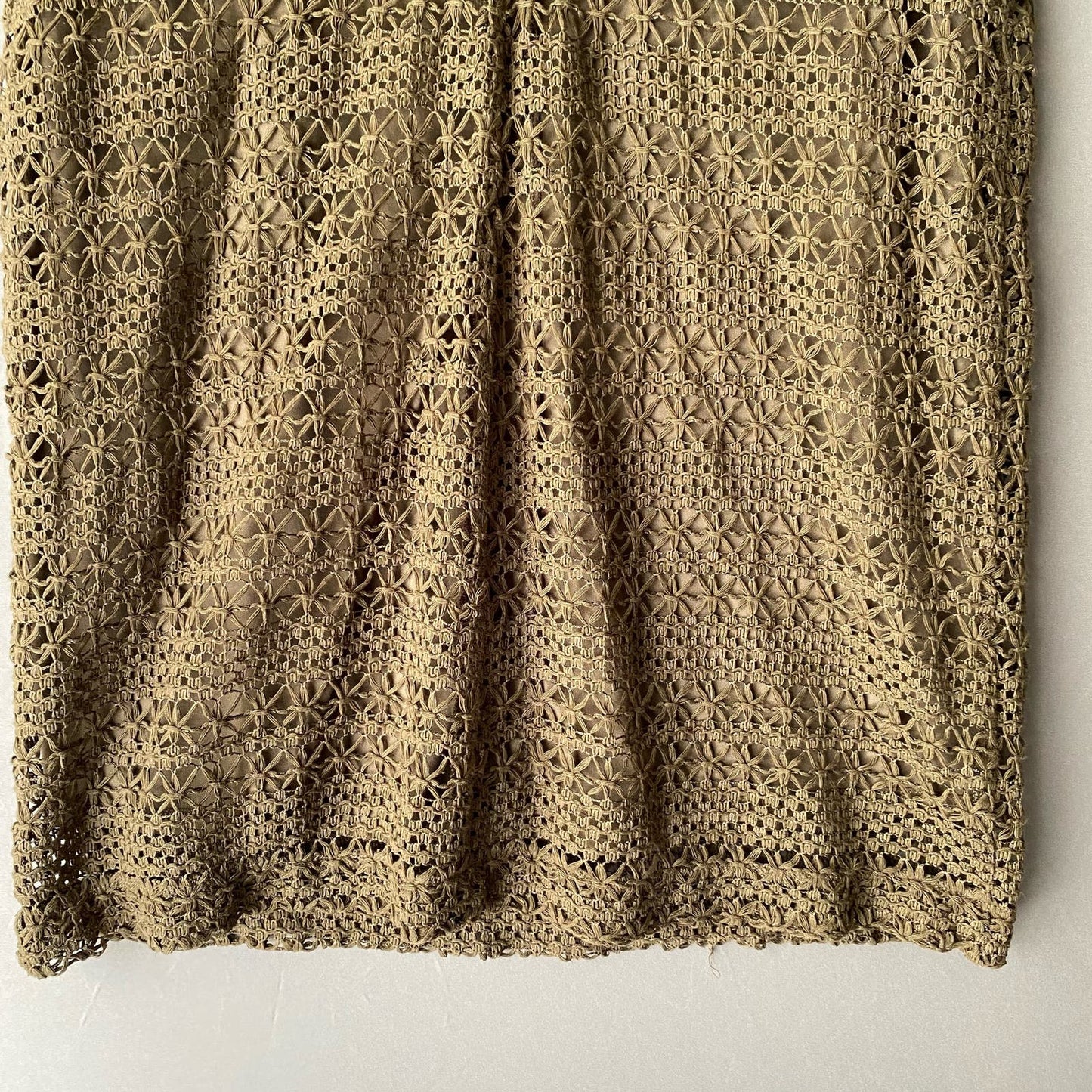 Anne Klein sz 10 knit bohemian mini sheath dress