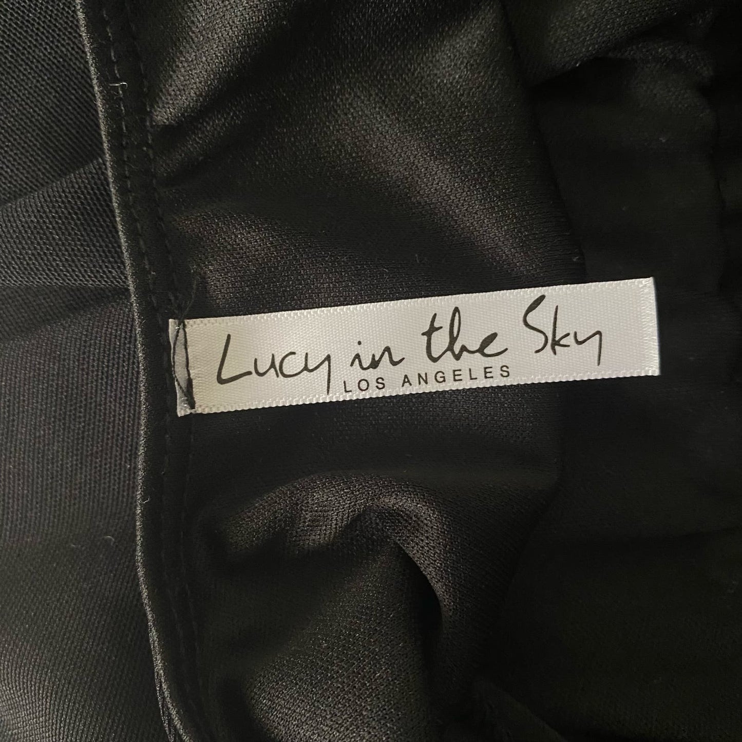 Lucy in the sky sz S sheer cut out mini dress