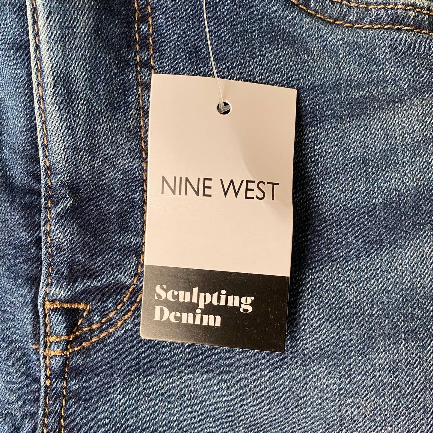 Nine West sz 6 curvy skinny sculpting denim NWT