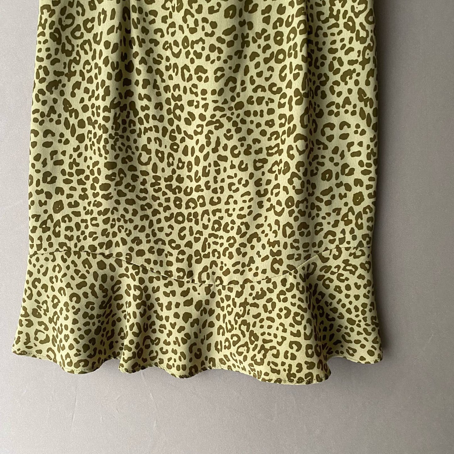 Zara sz S cheetah print spaghetti strap mini dress