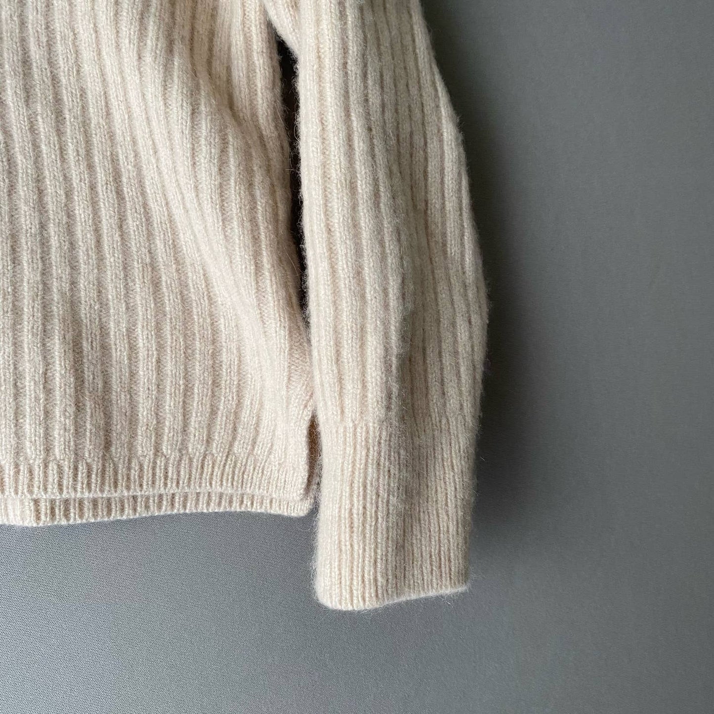 Madewell sz S cashmere turtleneck cropped sweater