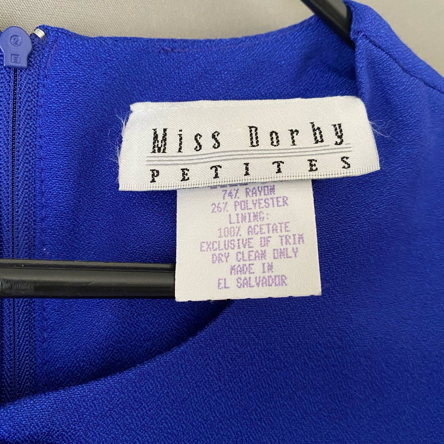 Miss Dorby sz 10 Vintage one-piece skirt suit