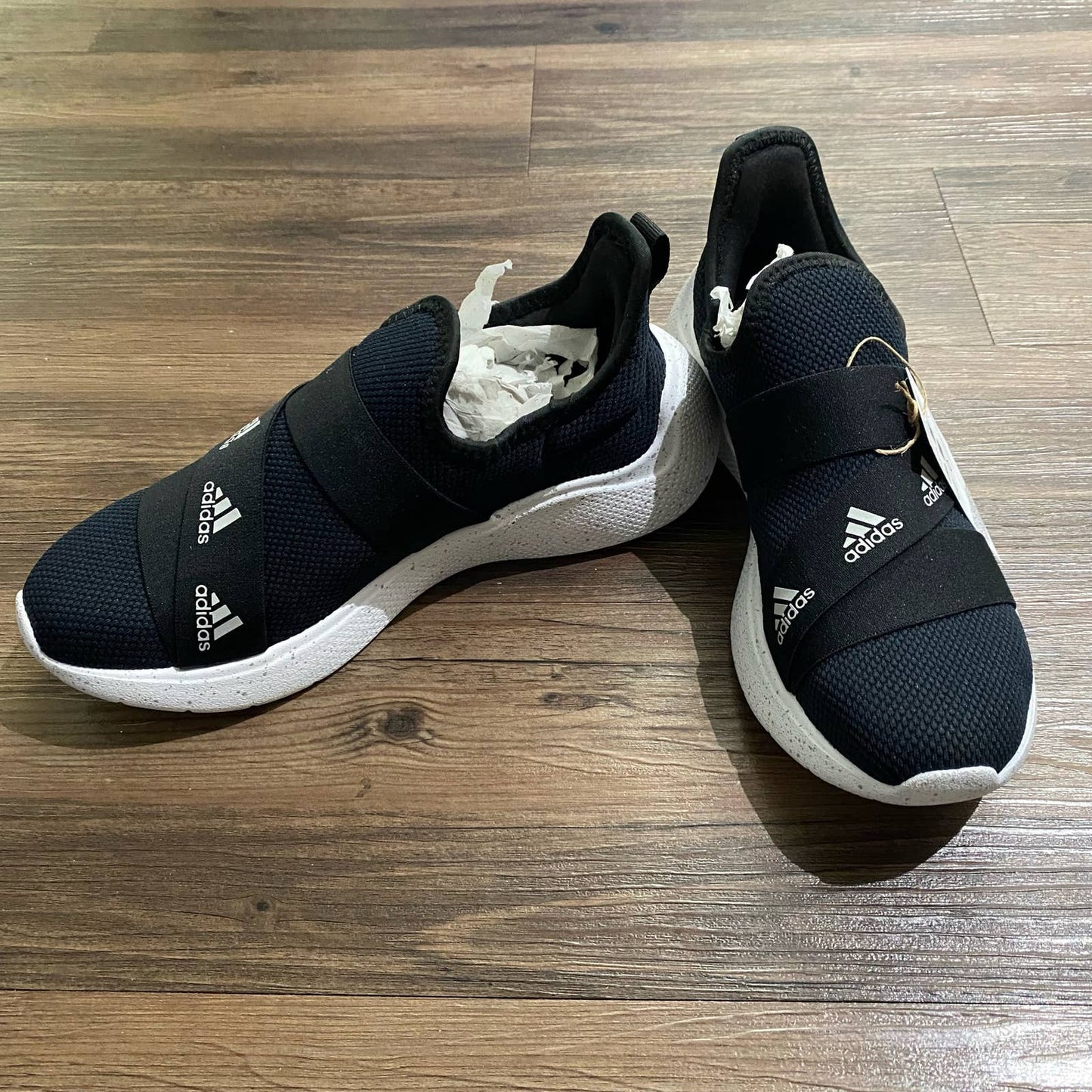 Adidas sz 8 slip on pure motion sneakers NWT