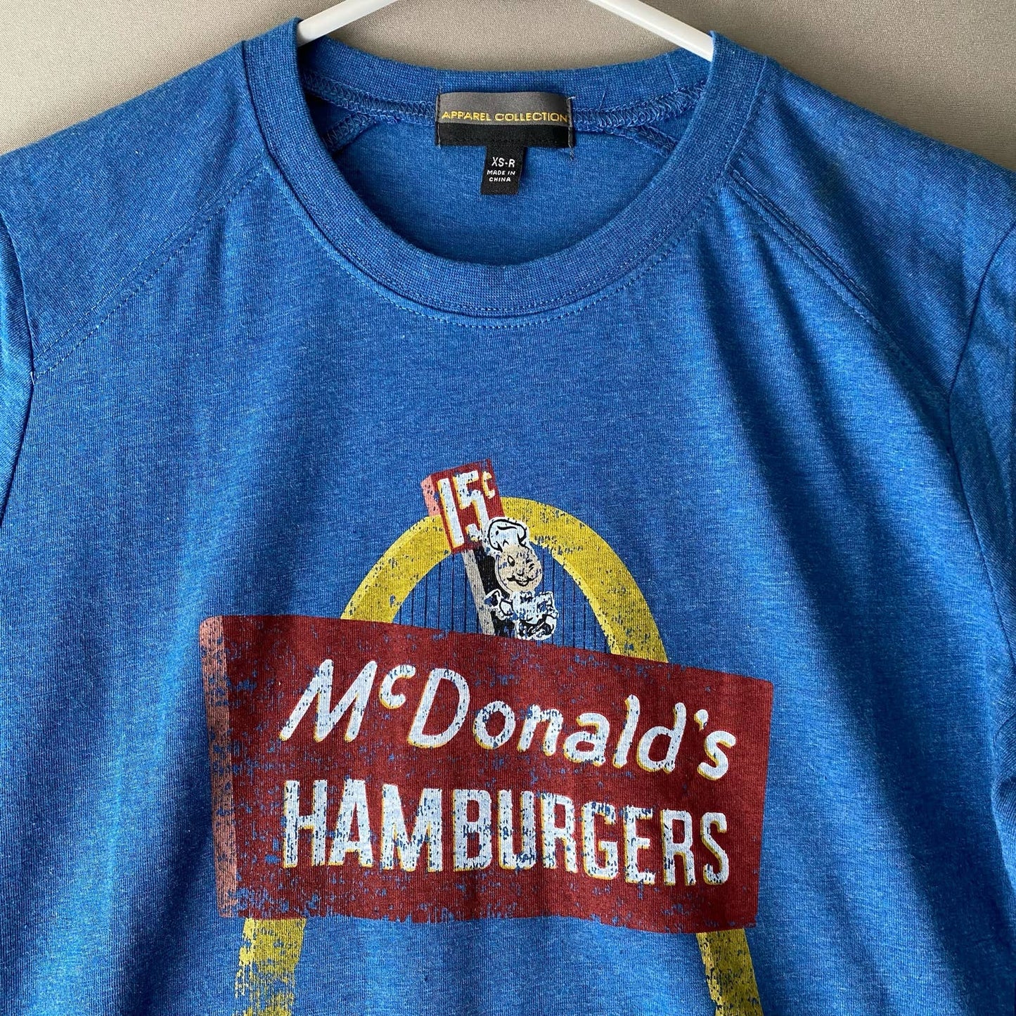 Apparel Collection McDonalds sz XS Vintage inspired T-shirt NWOT