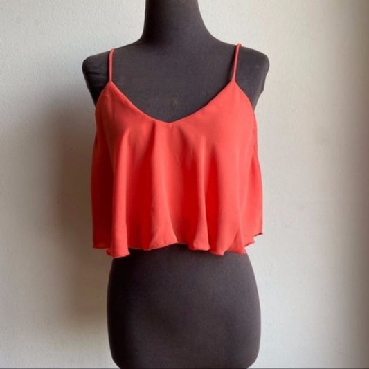 Lovely Day sz S spaghetti strap  crop top