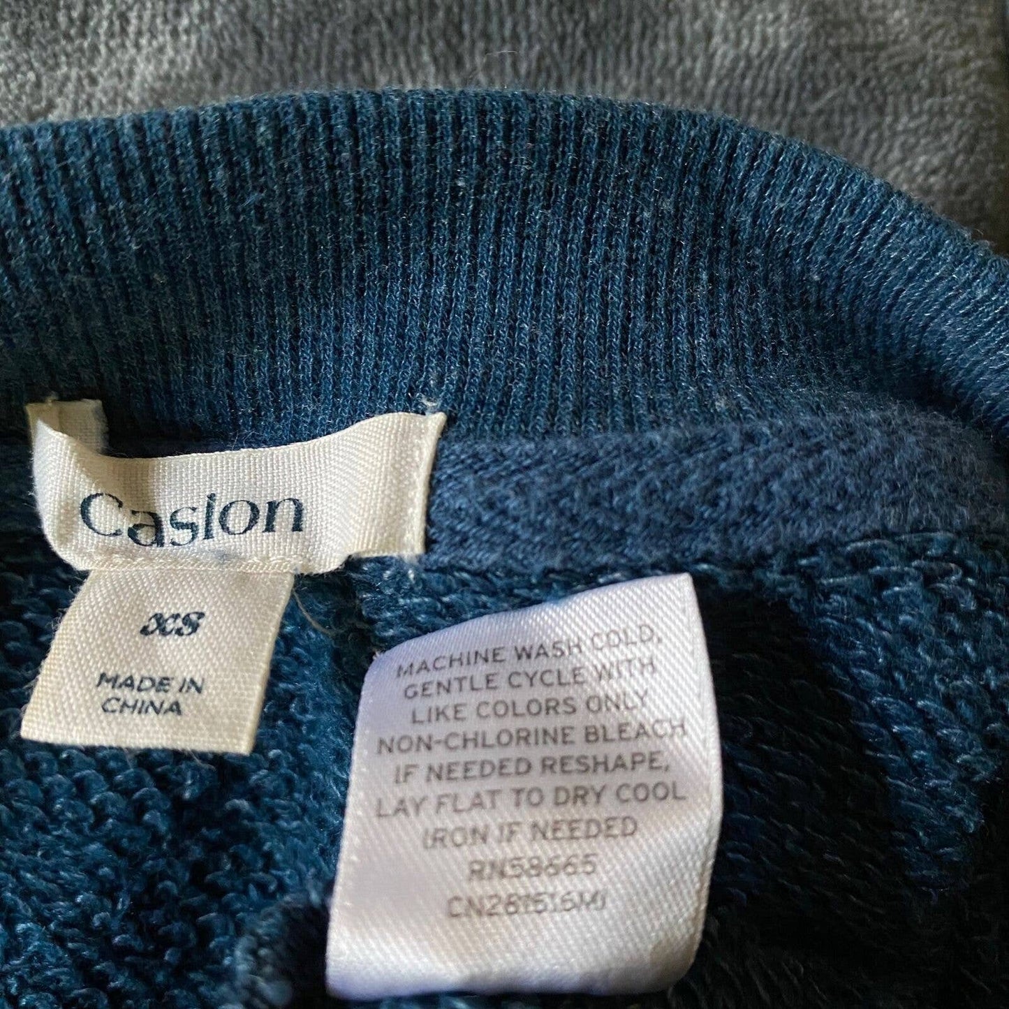 Caslon sz XS cotton Long sleeve crew neck casual cozy sweatshirt