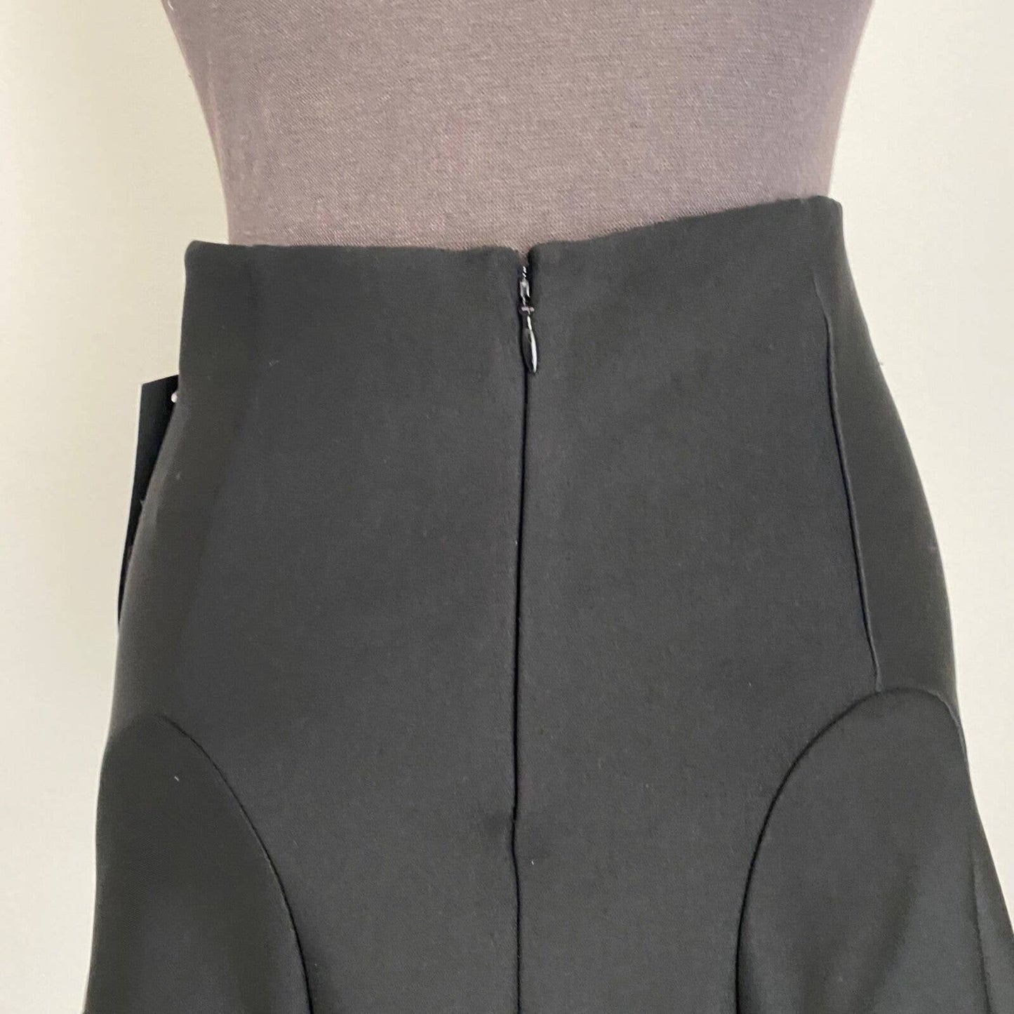 Mossimo sz XS high rise waisted Flare mini skirt NWT