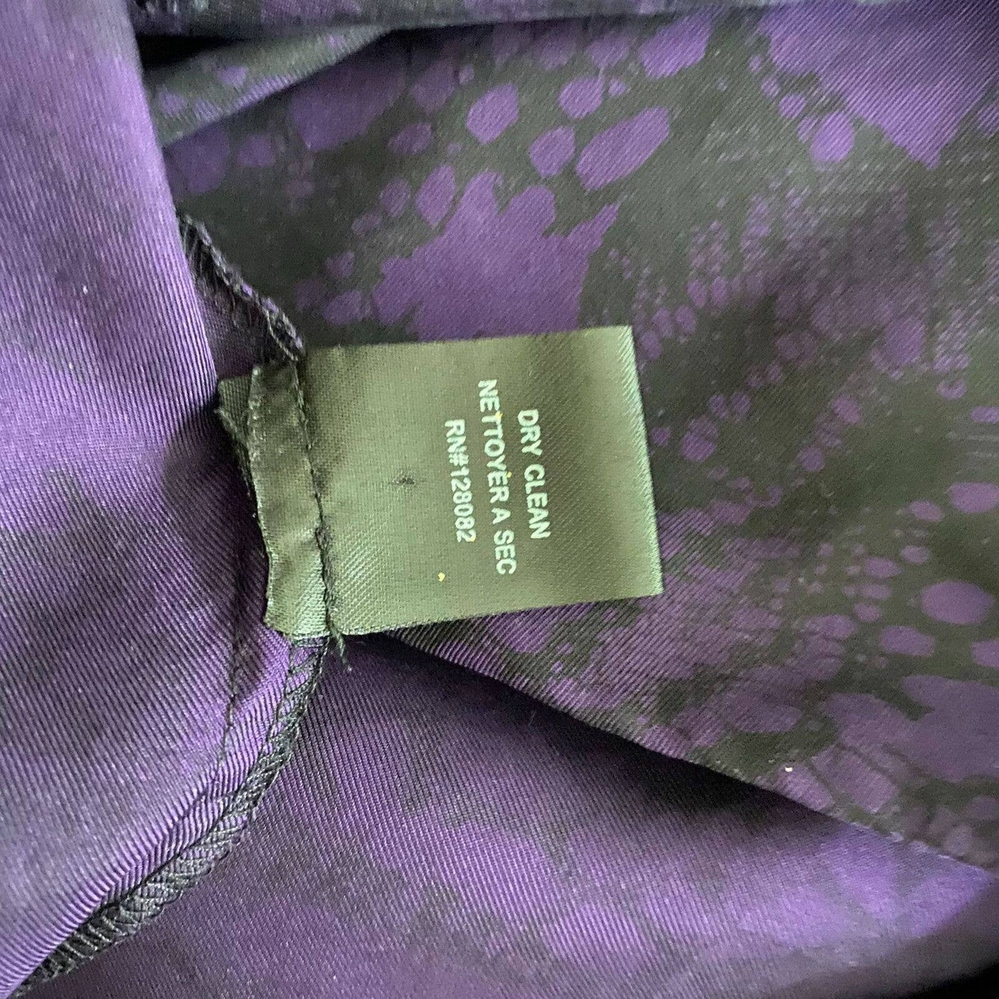 Dolce Vita sz M 100% silk open back mini cocktail bat wing sleeve dress