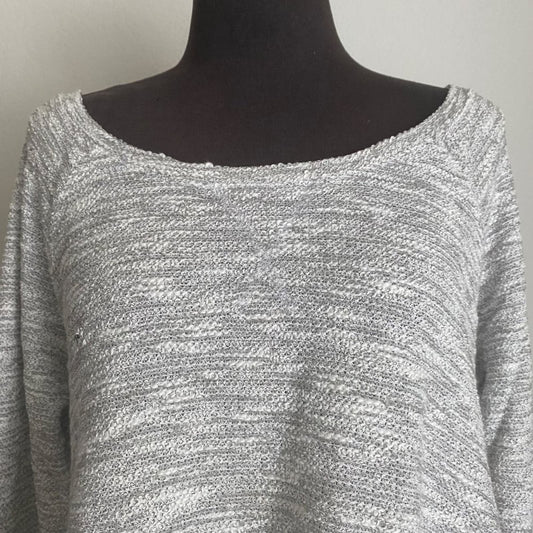Threads 4 Thought sz XS gray Cotton knit thin sweater