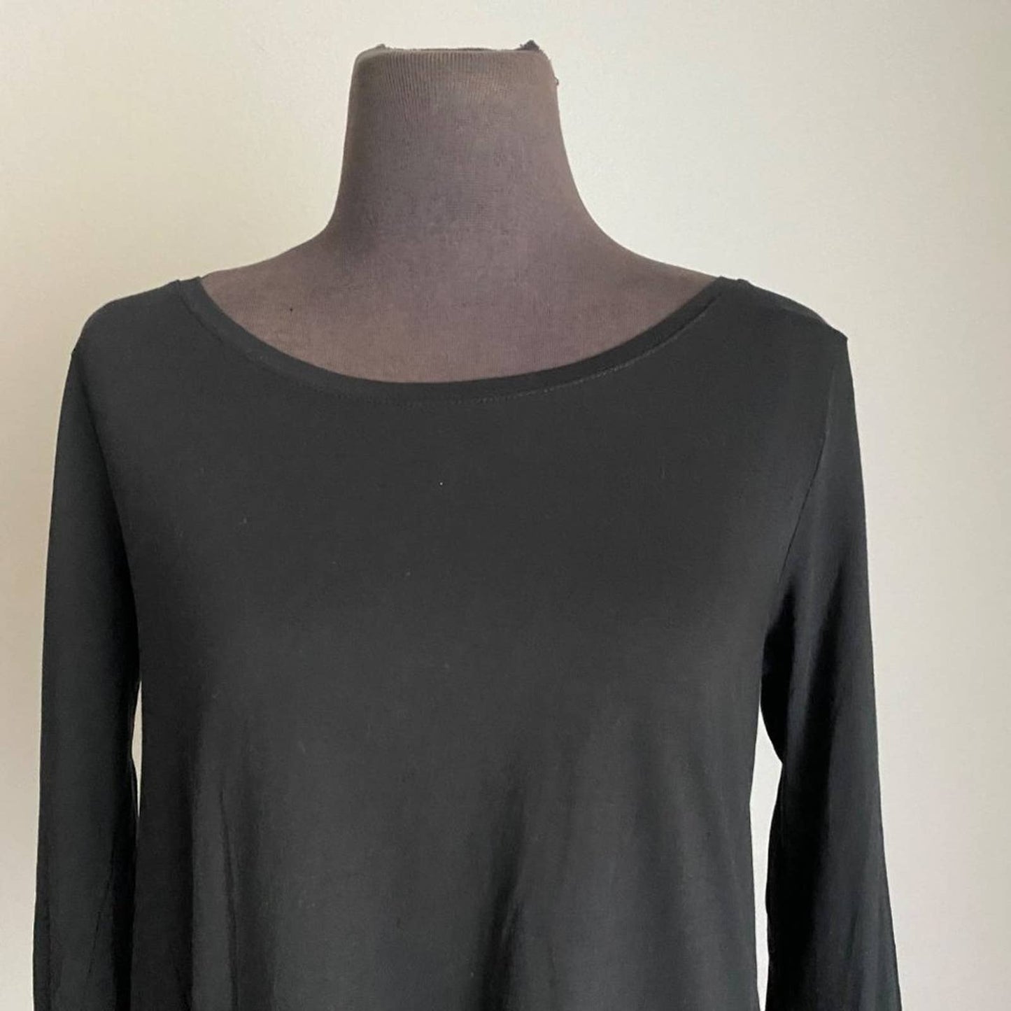 J. Jill PureJill sz XS 100% cotton long sleeve scoop neck shirt NWT