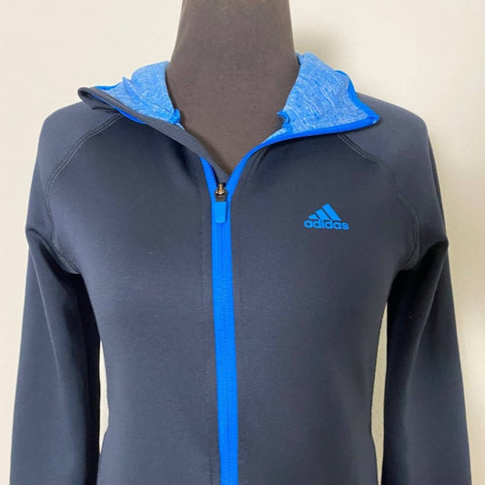 Adidas sz S  zip athletic hoodie jacket