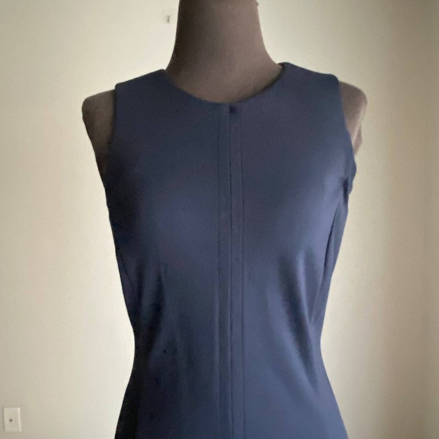 Eliza J sz 4 sleeveless A-line block color sheath dress