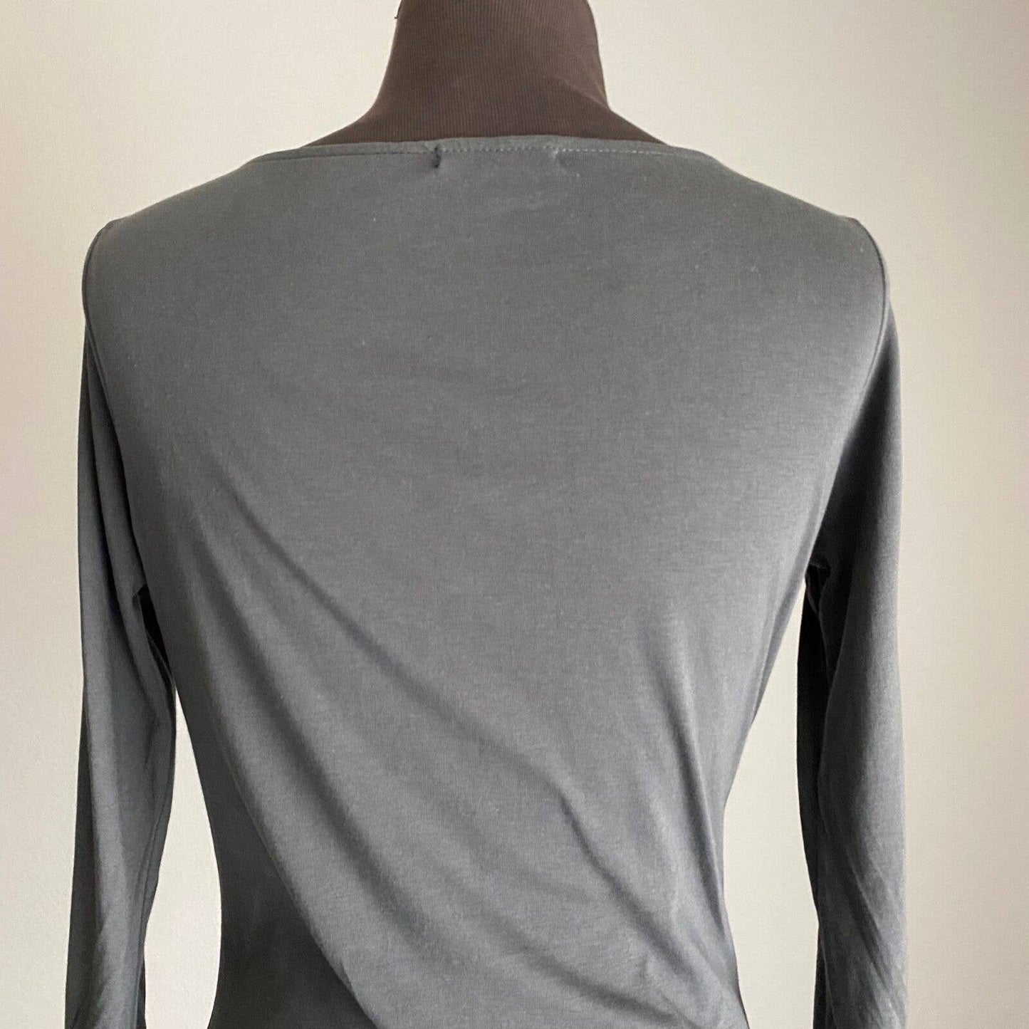 Gap sz S Long sleeve cotton cowl neck work career blouse shirt