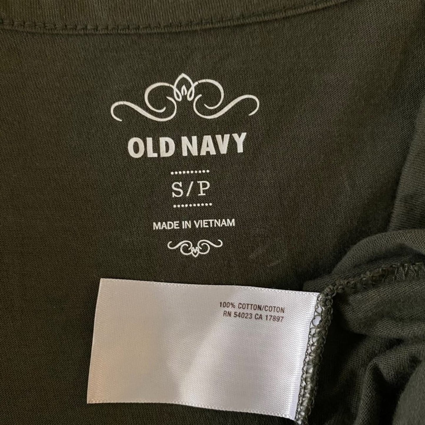 Old Navy sz S roll tab sleeve boho shift blouse