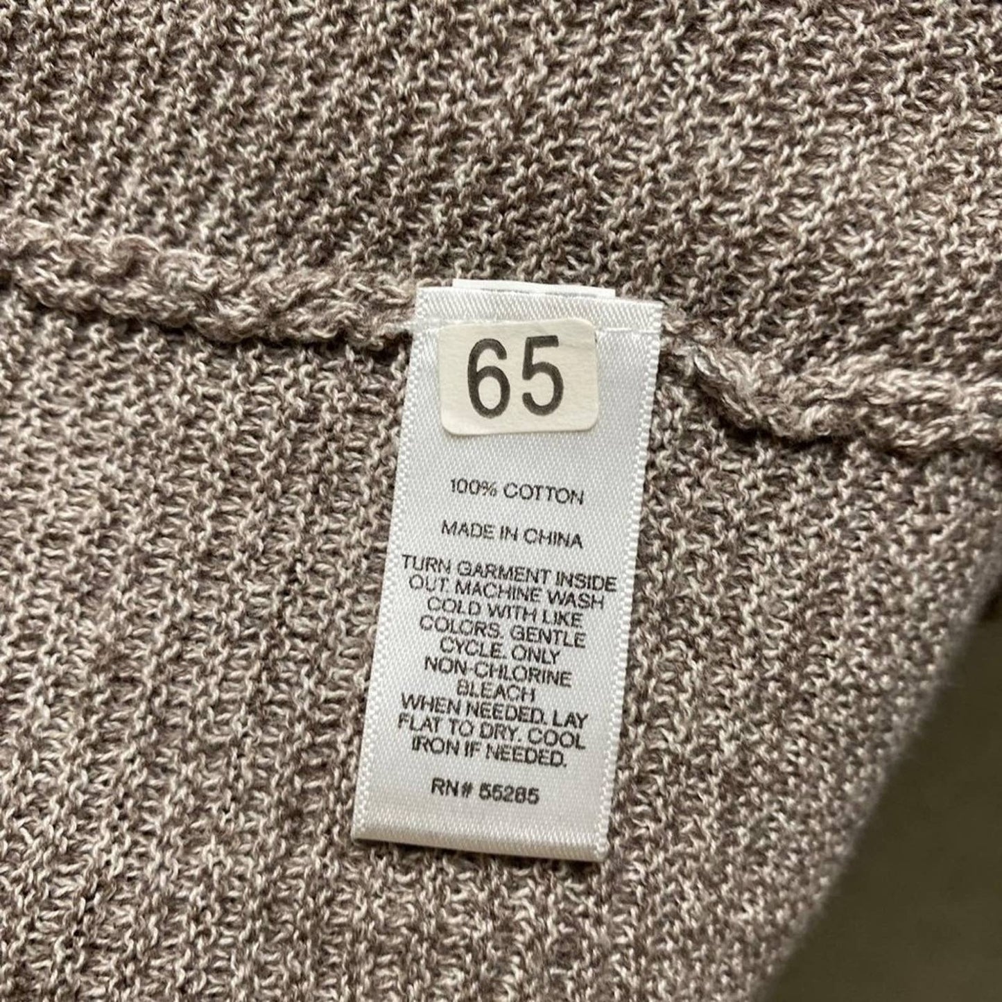Express sz XS beige 100% Cotton long sleeve knit open cardigan