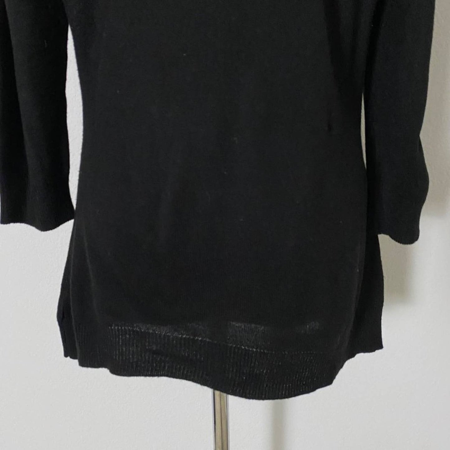 New York & Co sz M 3/4 sleeve scoop neck sweater