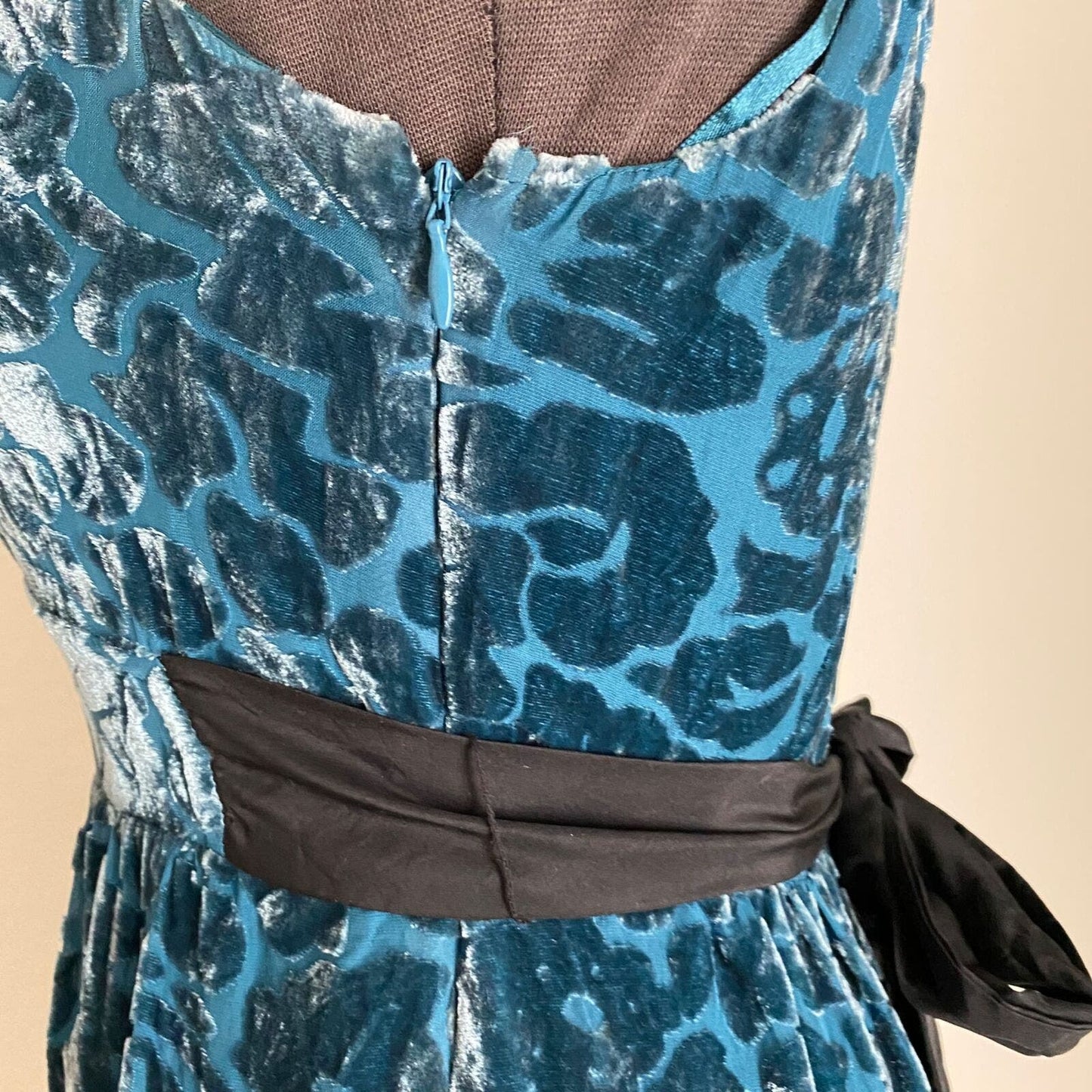 Anthropologie Moulinette Soeurs sz 0 Anthro silk vintage  sleeveless dress