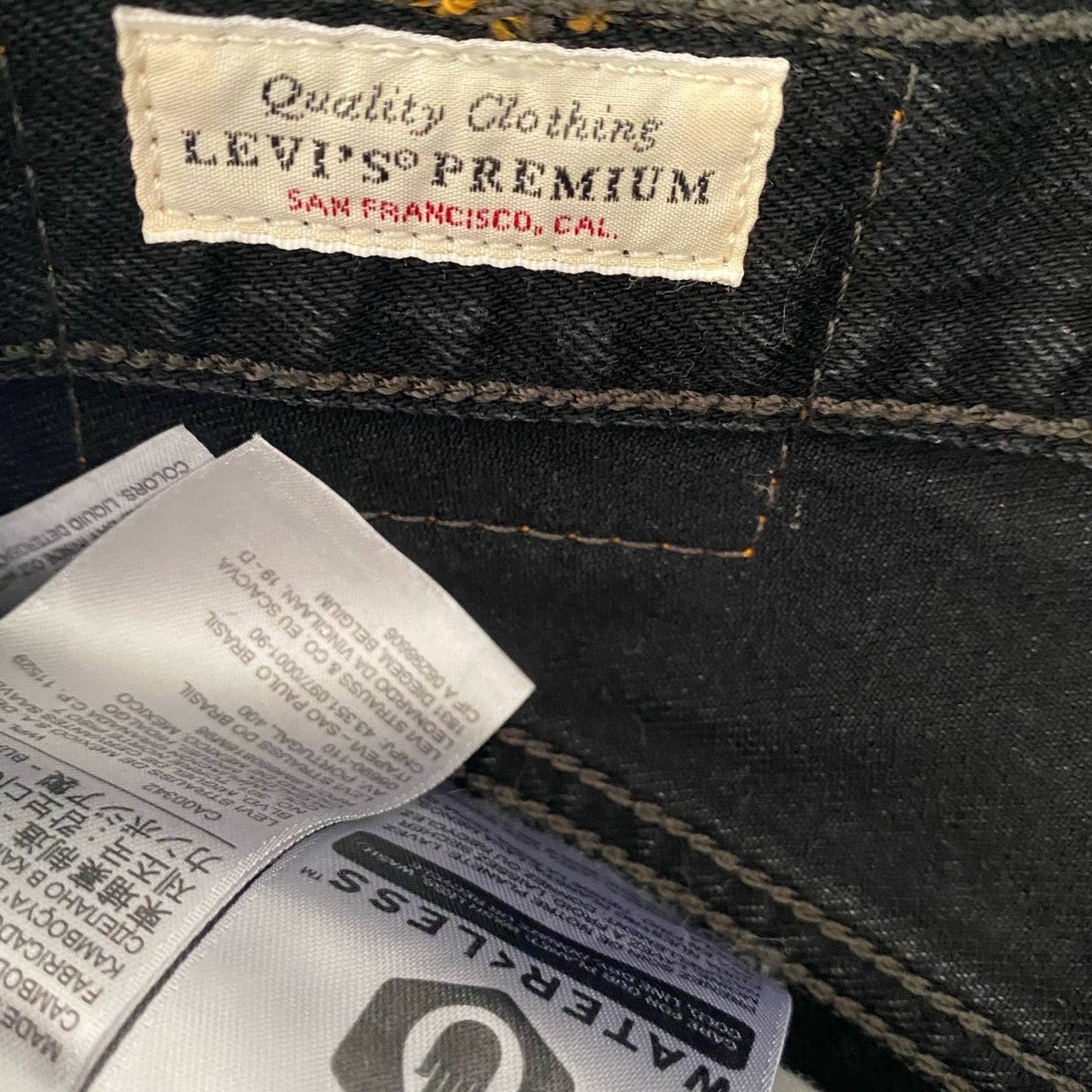 Levi's Premium 501  sz 26 cut off jean shorts