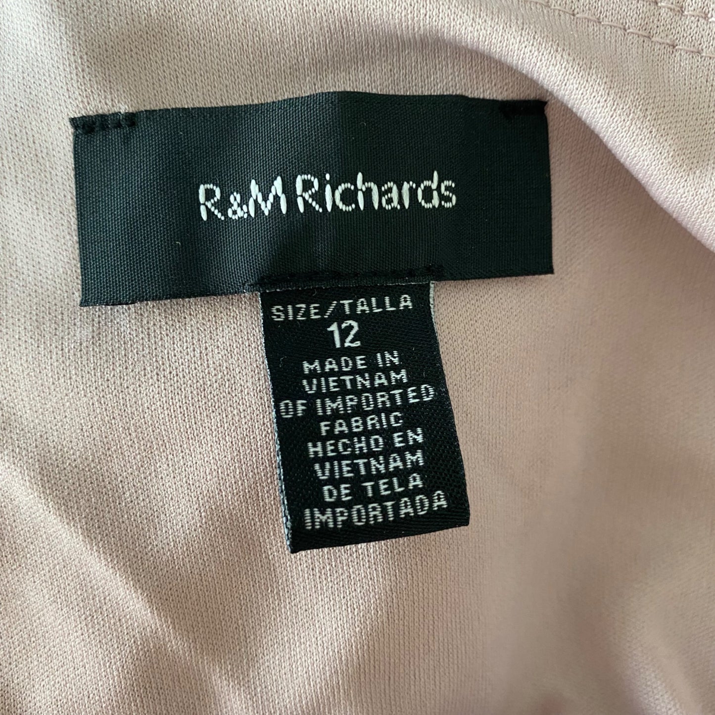 R&M Richards sz 12 floral midi dress Long Two Piece Jacket Dress NWT
