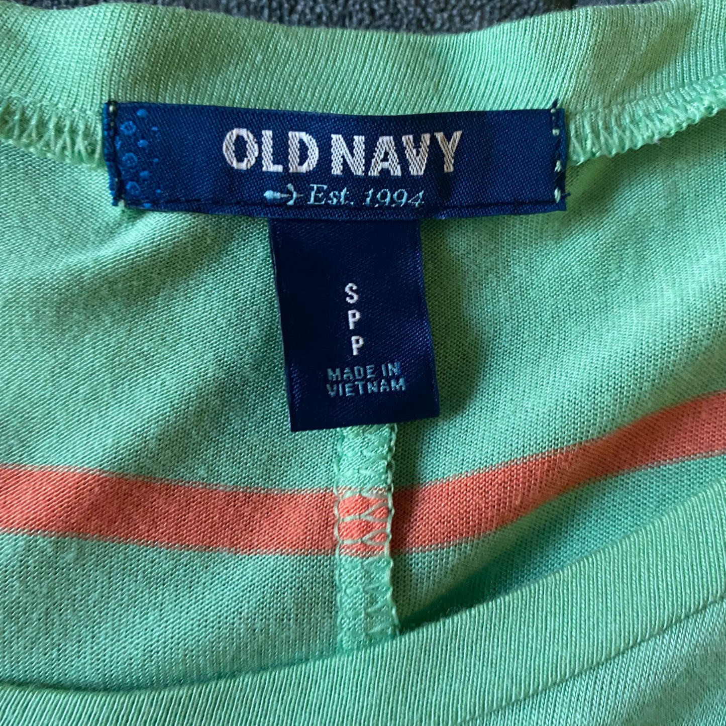 Old navy sz S Long sleeve scoop neck stripe shirt