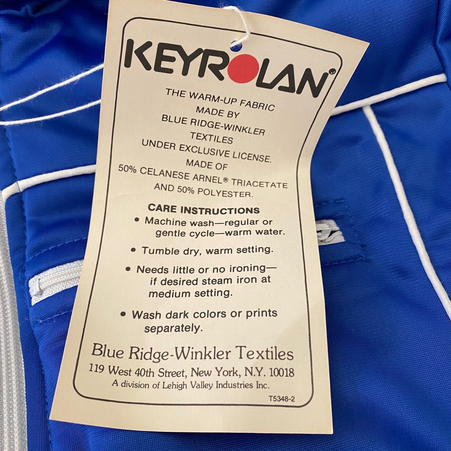 Keyrolan Bonnie Sportswear sz XS Vintage 80s Long sleeve pocket zip jogger track jacket