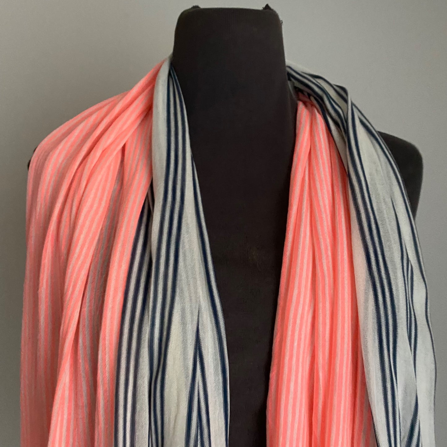 Gap sz one size fit all infinity stripe scarf