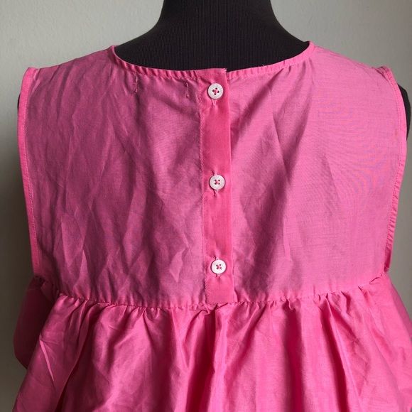 US Polo Assn. sz L 100% cotton cropped ruffle blouse
