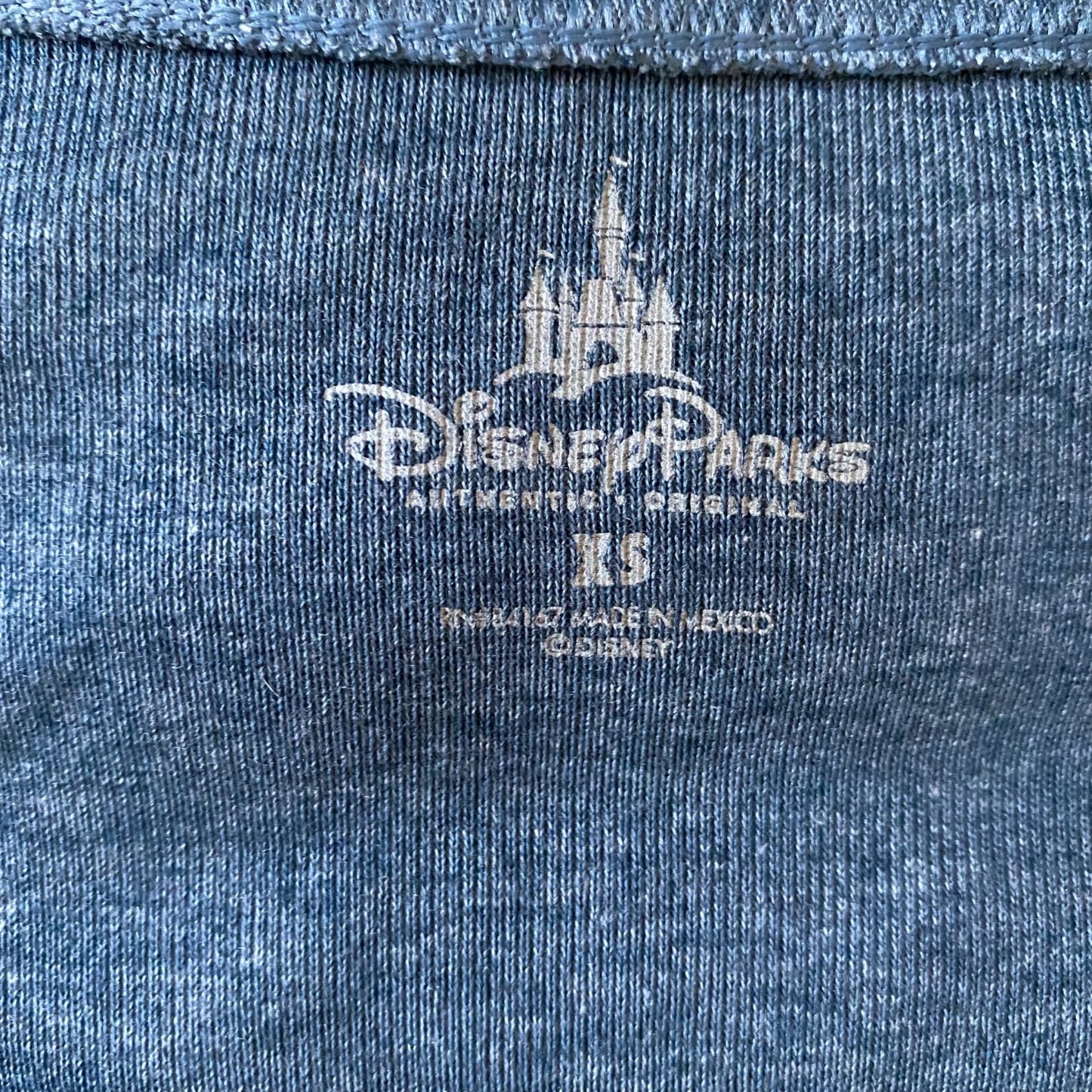 Disney Parks sz XS Cotton long sleeve scoop mickey mouse shirt
