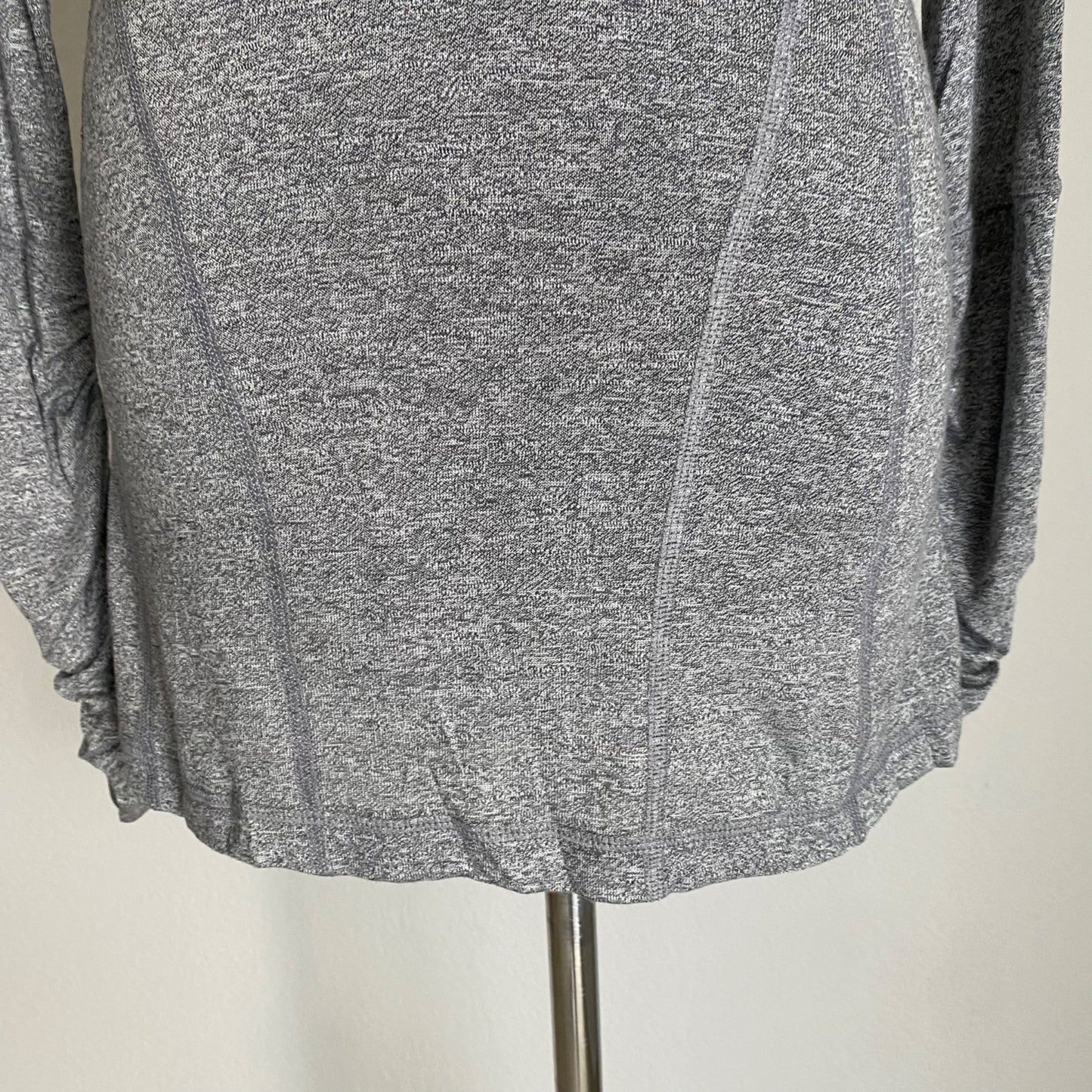 Zella sz S Nordstroms Cowl neck hooded long sleeve fit and flare top