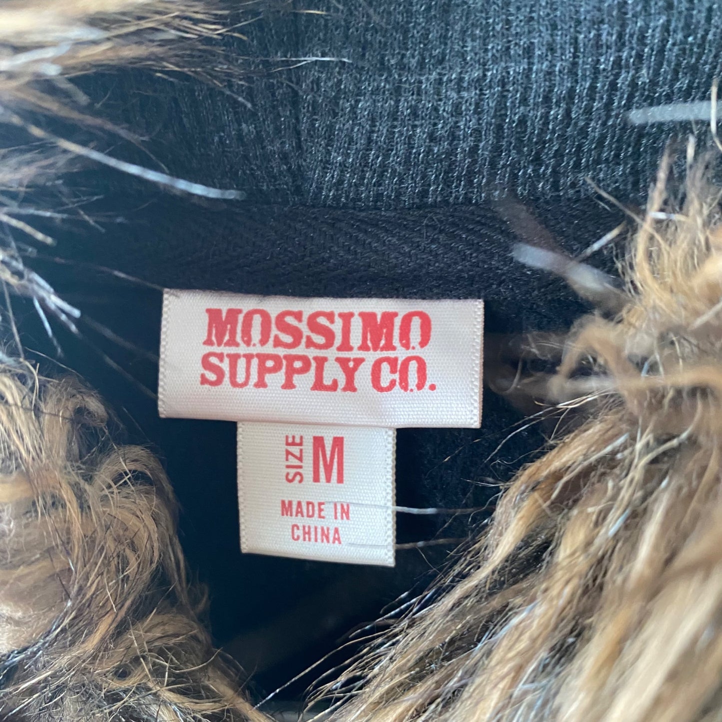 Mossimo Supply Co. sz M Long sleeve hooded jacket
