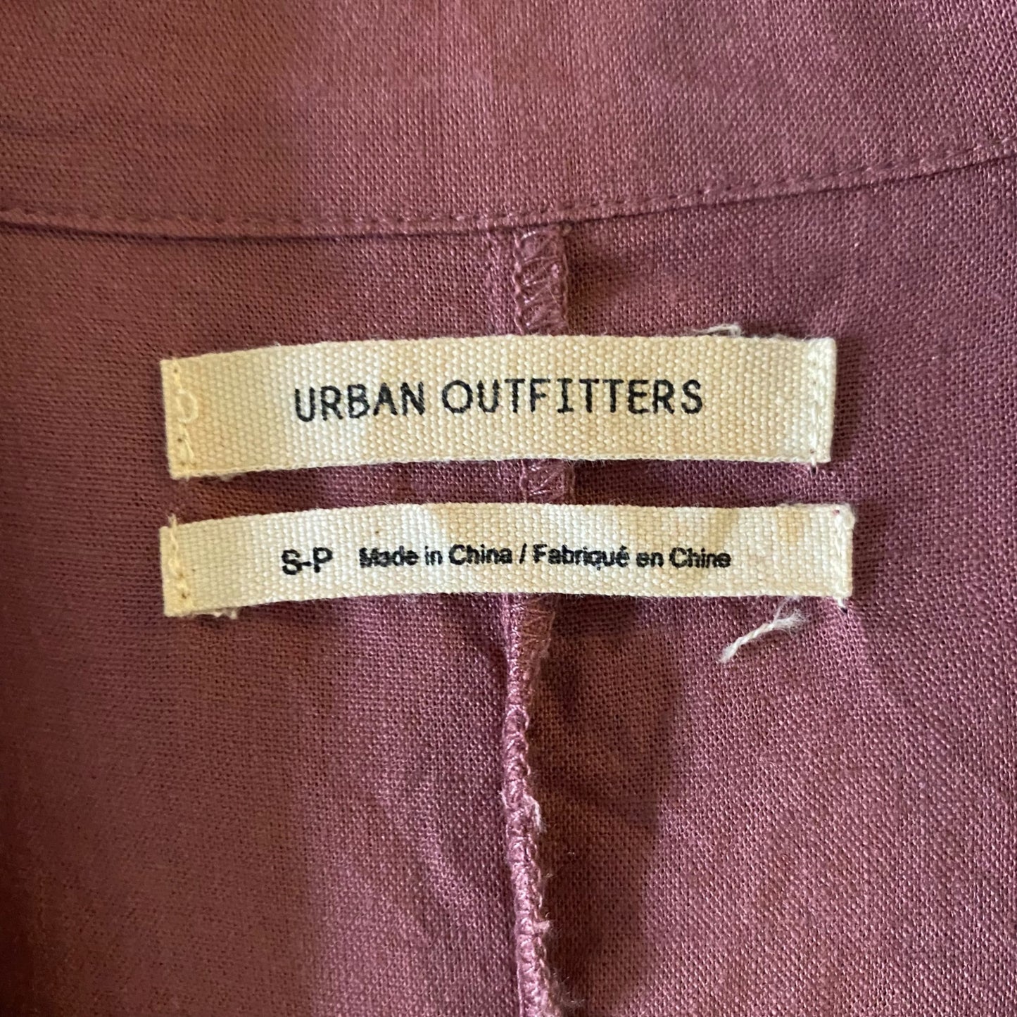 Urban Outfitters sz S Short sleeve Boho Prairie bohemian dress