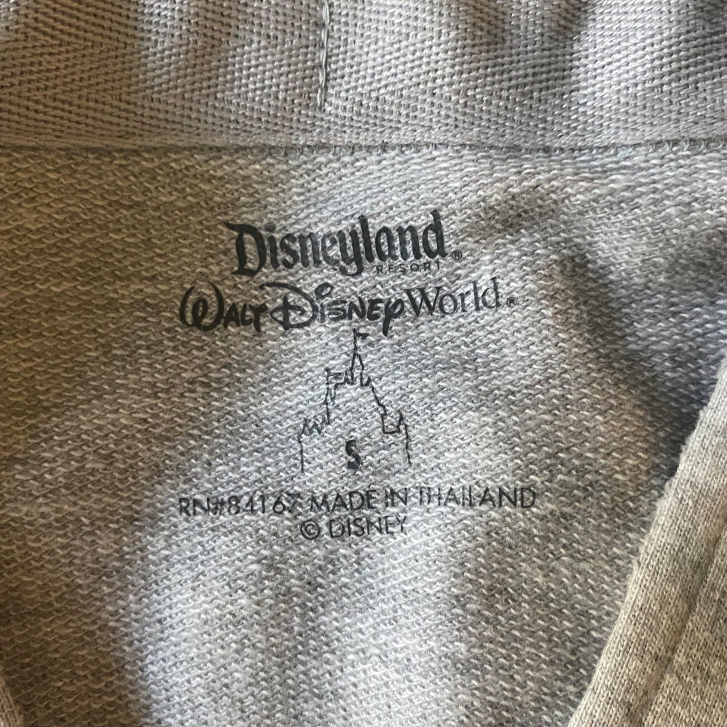 Disneyland szS long sleeve cotton minnie mouse hooded sweat shirt hoodie