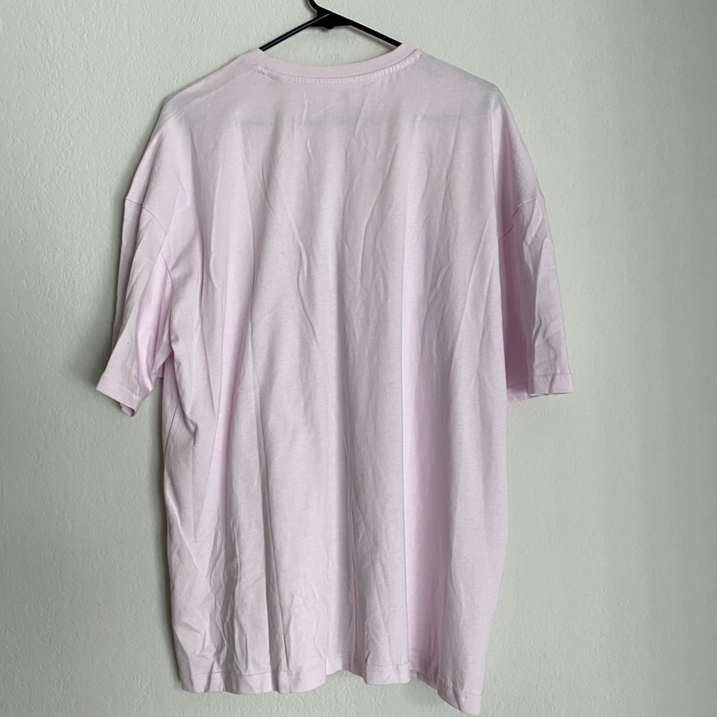 Adidas sz L 100% Cotton Women multi sport almost pink T shirt NWT