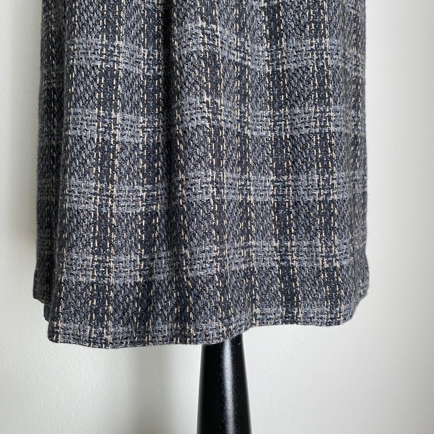 Paul Stanley sz 6 VINGAGE Plaid midi wool pocket midi flare skirt