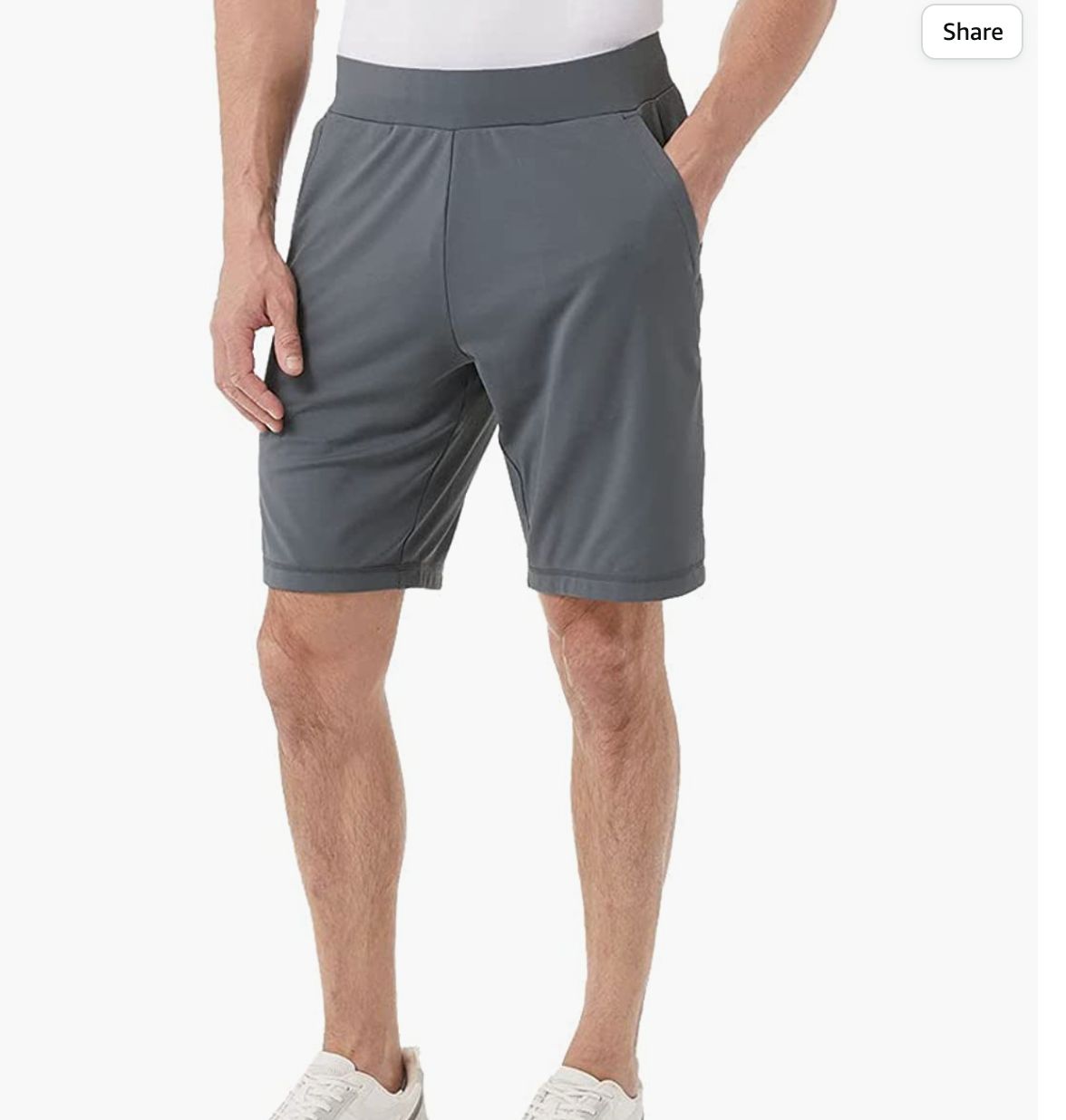 32 DEGREES sz XL Cool Men's Active Stretch 10 inch Drawstring shorts NWT