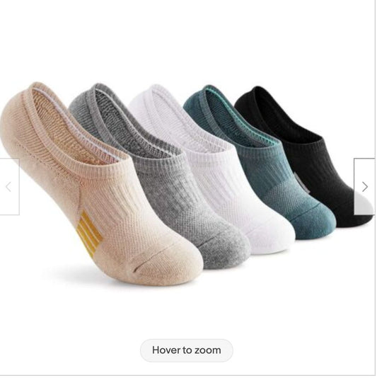Gonii sz L women cushion low cut socks Multi color pack NWT